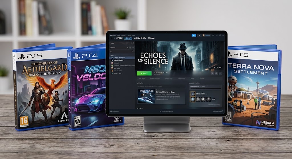 Pantalla de videojuego